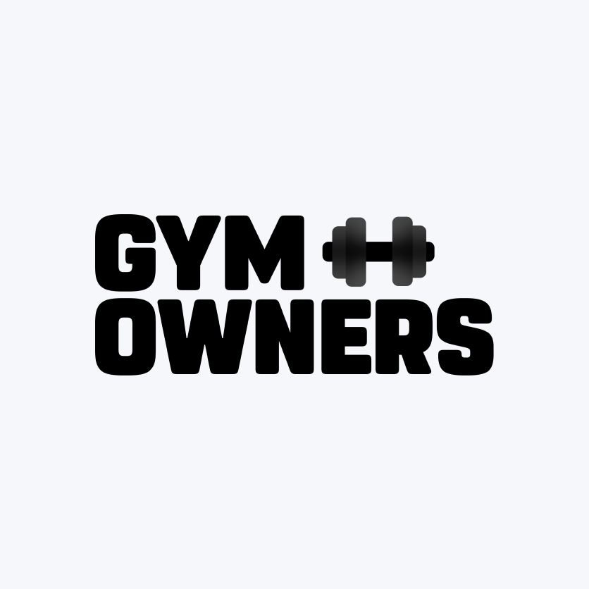 Gym Owners Logo with Dumbell | Gym Owners